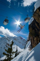 Skiing At Kicking Horse Resort