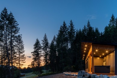 Sunset Views From The Red Fox Lodge