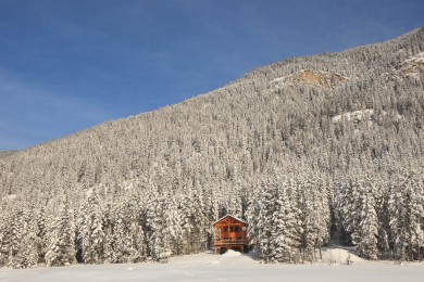 Eagle Lodge In Winter