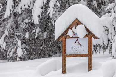 Welcome To Mount 7 Lodges In Winter!