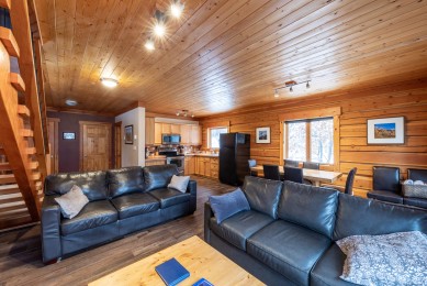 Bear Lodge Living Room, Dining & Kitchen